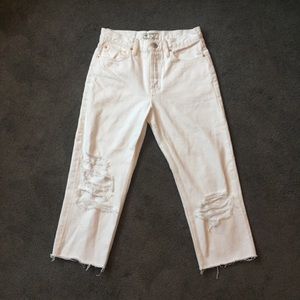 Free People Cropped Jeans